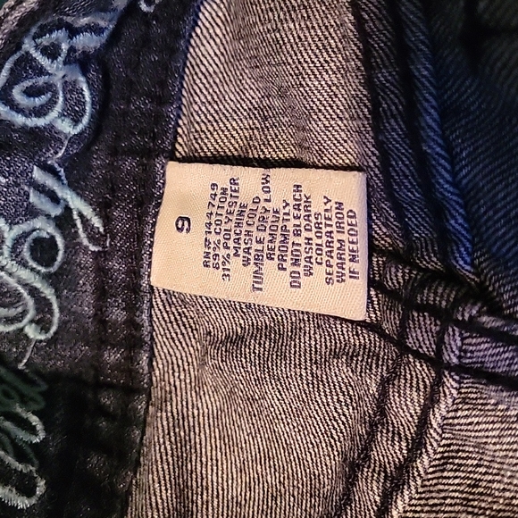 Blue Distressed Jeans - Picture 5 of 7